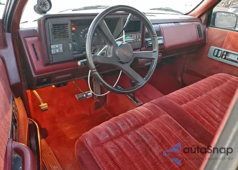 1991 Chevrolet Gmt-400 K1500 z USA, uszkodzony, nr VIN 1GCDK14K4MZ112749